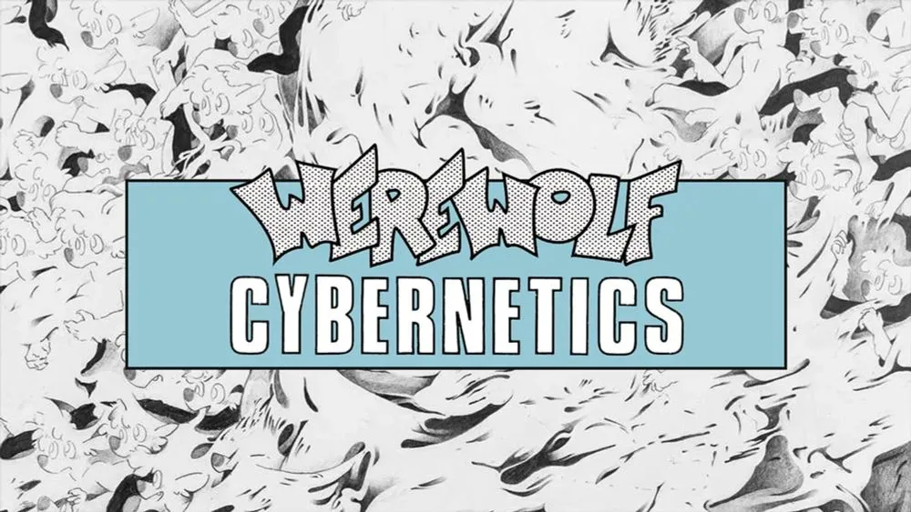 title card of the talk "Werewolf Cybernetics"