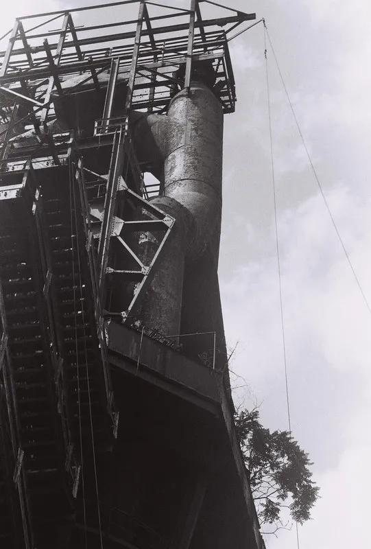 steel mill tower