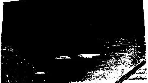 A painting of a UFO sighting