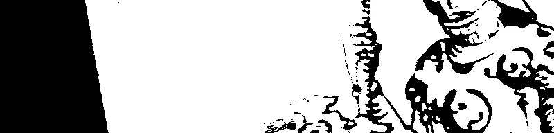 Part of the Knight of Wands tarot card