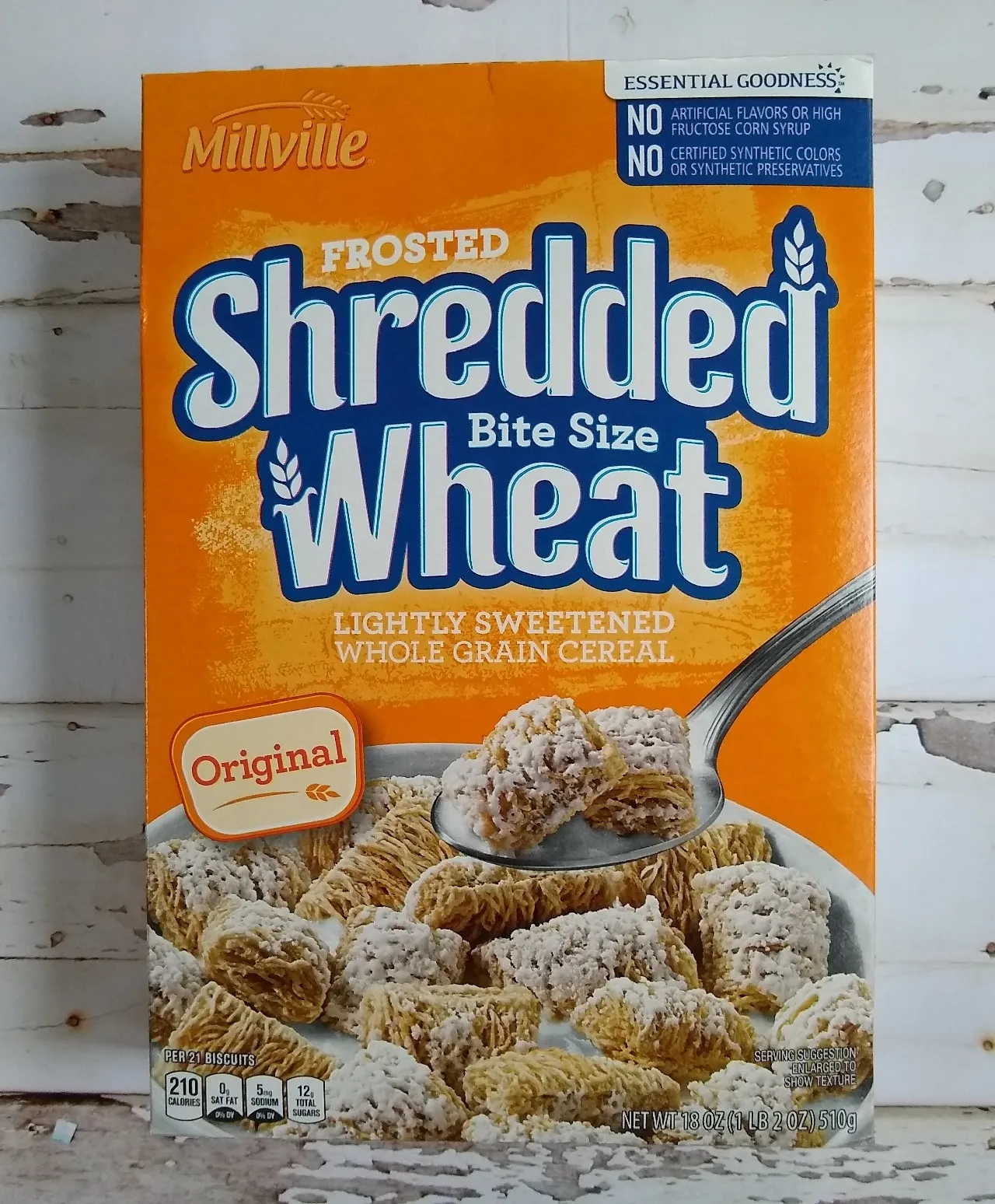 Frosted Shredded Bit-Size Wheat