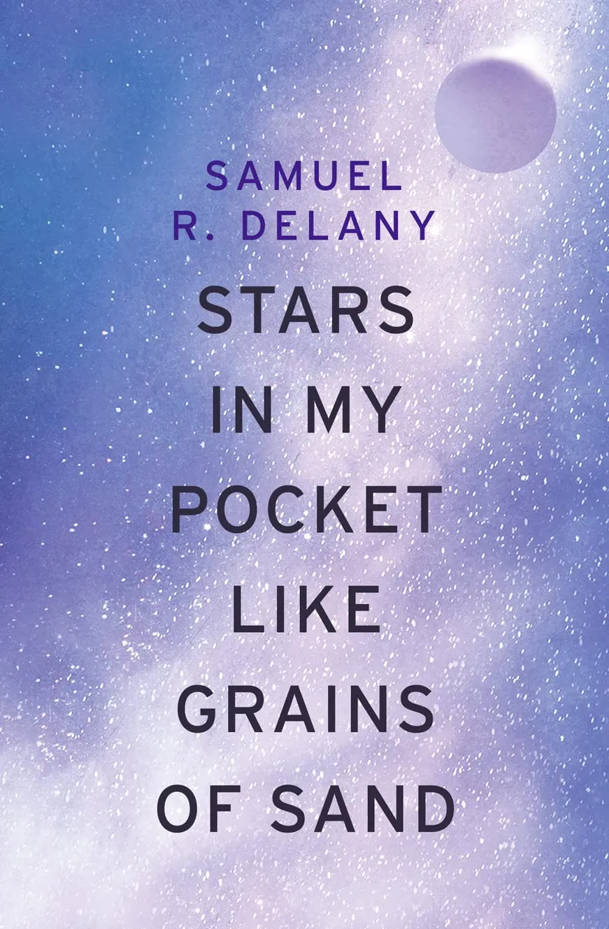 The title in sans-serif font over a vibey pastel dust cloud meant to look like the milky way
