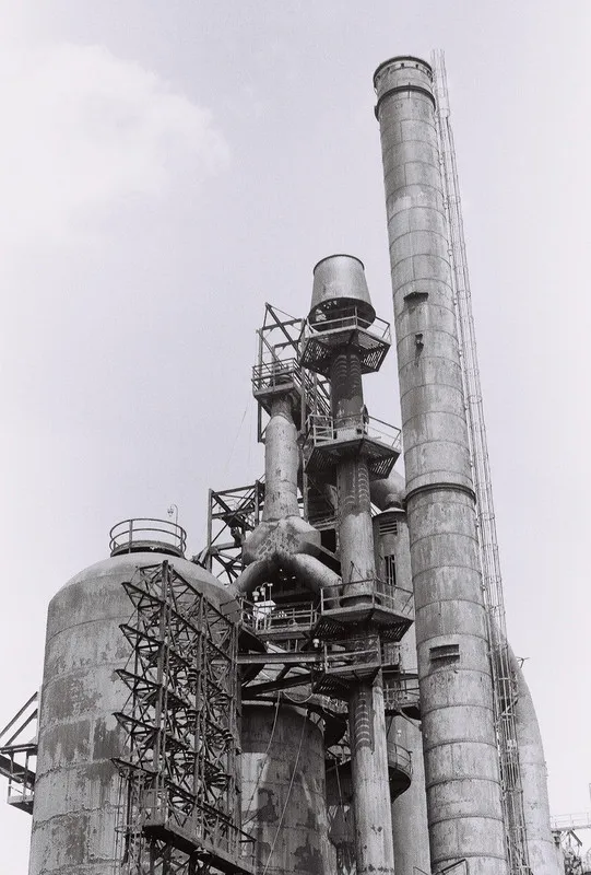 steel mill tower