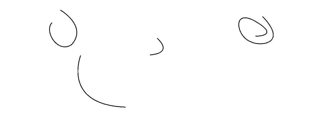 Whimsical smiley face