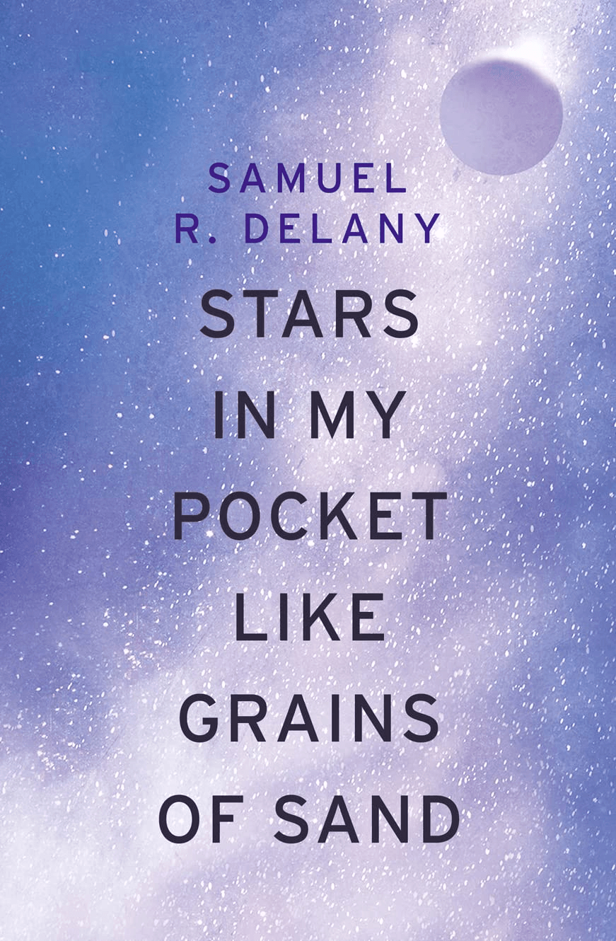 The title in sans-serif font over a vibey pastel dust cloud meant to look like the milky way