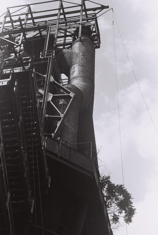 steel mill tower