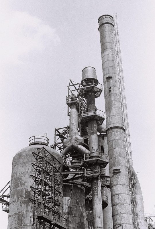 steel mill tower