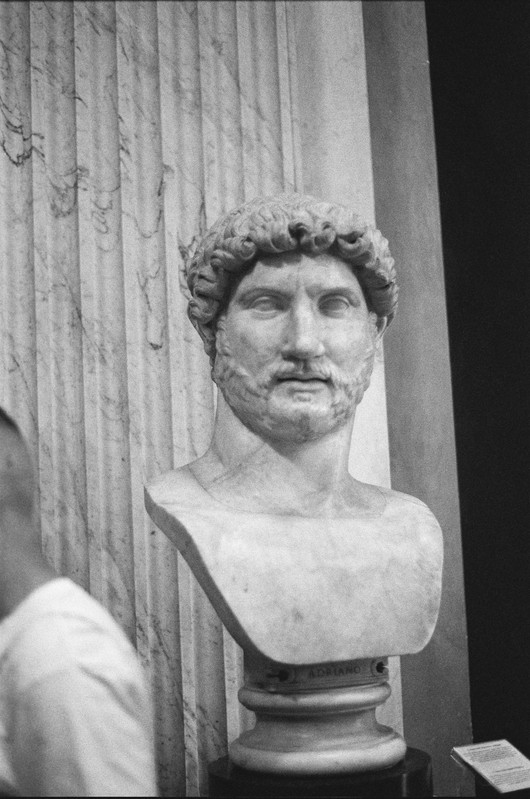 The bust of Hadrian